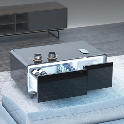 Σύγχρονο σχεδιασμό 93L Smart Home ψυγείο με 2 θύρες USB και ασύρματη φόρτιση τηλεφώνου
