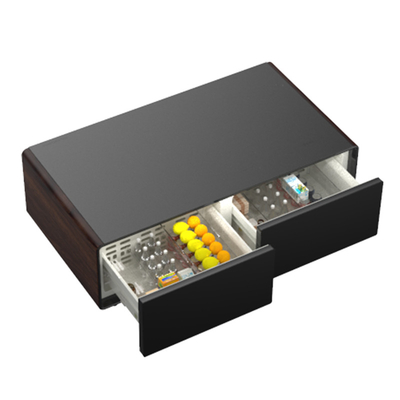 60W Power Smart ψυγείο με ασύρματη φόρτιση USB και διπλές ζώνες θερμοκρασίας