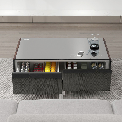 Ψυγείο Smart Coffee Table με 2 συρτάρια και λειτουργία ασύρματης φόρτισης