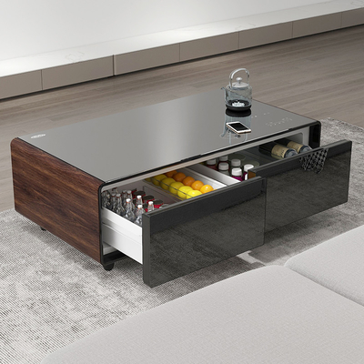 Ψυγείο Smart Coffee Table με 2 συρτάρια και λειτουργία ασύρματης φόρτισης