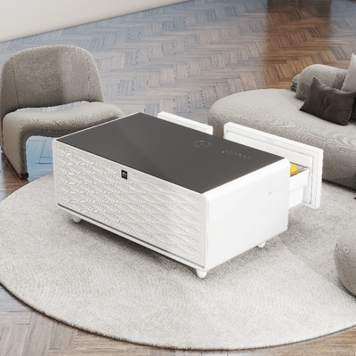 Σύγχρονο σχεδιασμό 93L Smart Home ψυγείο με 2 θύρες USB και ασύρματη φόρτιση τηλεφώνου