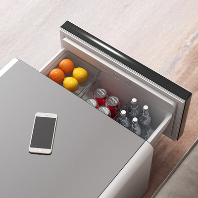 Ιδιωτικό Mold Smart Mini ψυγείο για ξενοδοχείο υπνοδωμάτιο σαλόνι έπιπλα ψυγείο