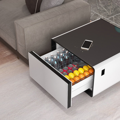 Ατσάλι Smart Mini Bar Παροικιακό Τραπέζι Ψυγείο Ευφυή Αγοραστή