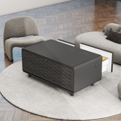Σύγχρονη 75W παγωμένη ασύρματη φόρτιση USB φόρτιση έξυπνο τραπέζι καφέ για έπιπλα υπνοδωματίου